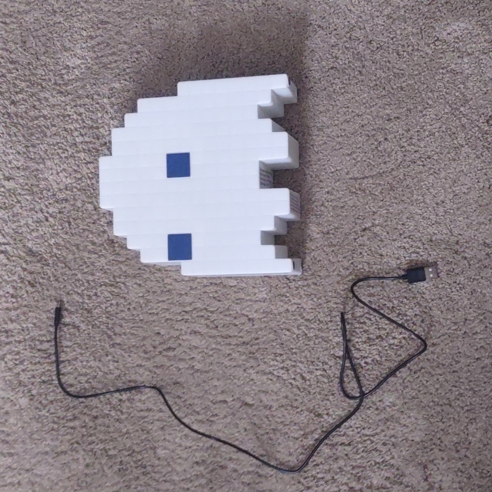 Pac Man Ghost Light, Color Changing, Excellent Condition